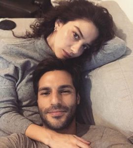 Serkan Cayoglu with girlfriend Ozge Gurel