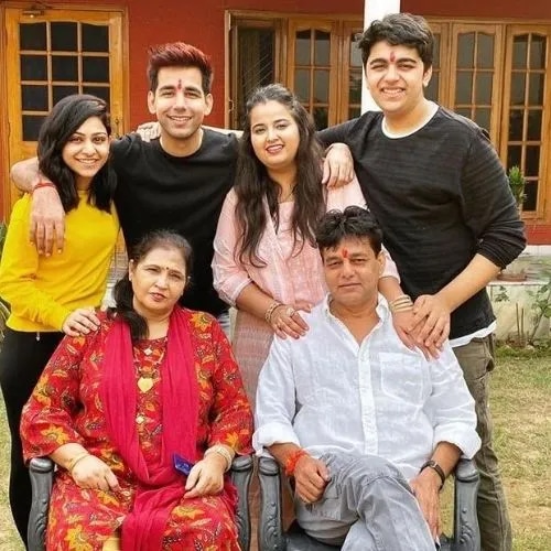 Rishi Dev family