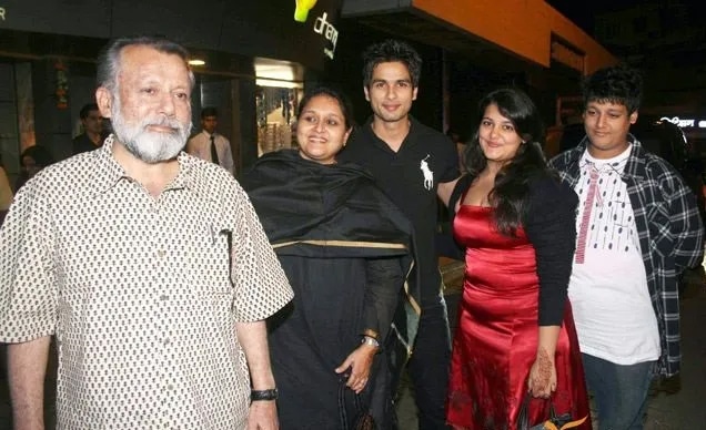 Shahid Kapoor family